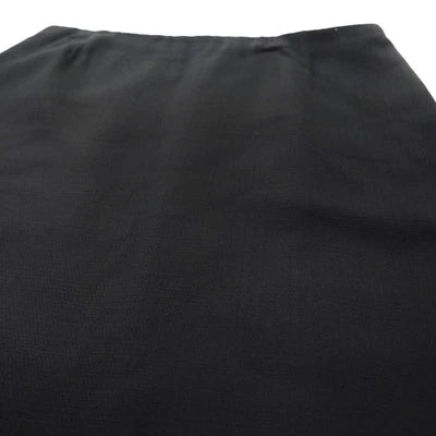 PRADA タイトスカート 44 ブラック スリット レーヨン P1809U 1CRO ルーマニア製