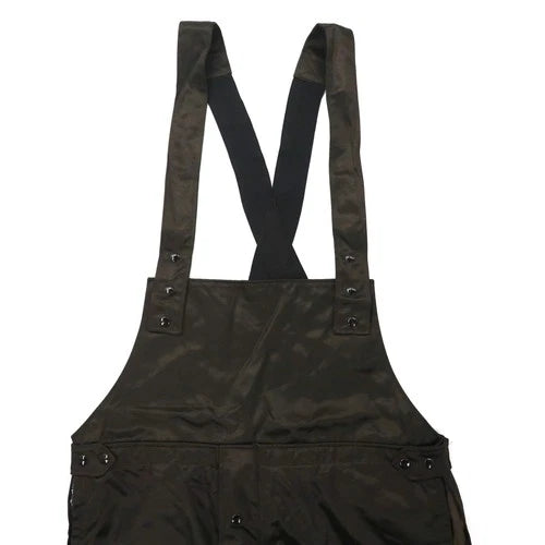 Uniform Unlimited Flight Pants Overalls L Khaki Nylon Quilted Liner with Suspenders Bar TALON IDEAL Zip 60's Made in USA