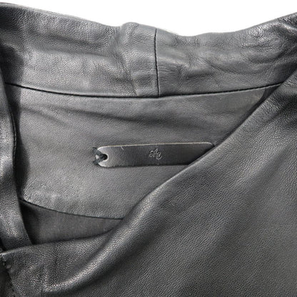 Advantage Cycle × DisUniversity ラムレザー ライダースジャケット S ブラック 羊革 SHIPS