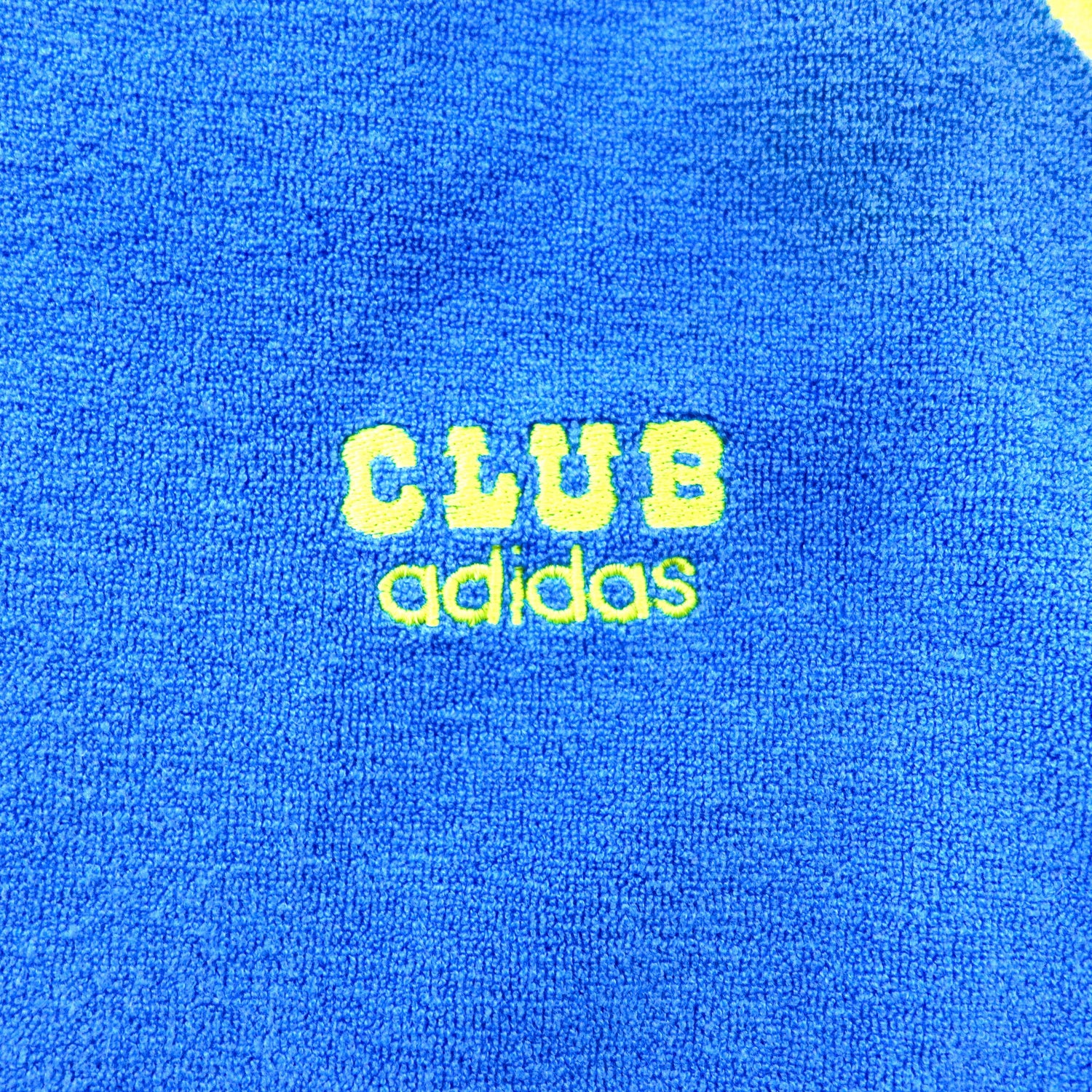 adidas club デサント製 トラックジャケット 80s ブルー
