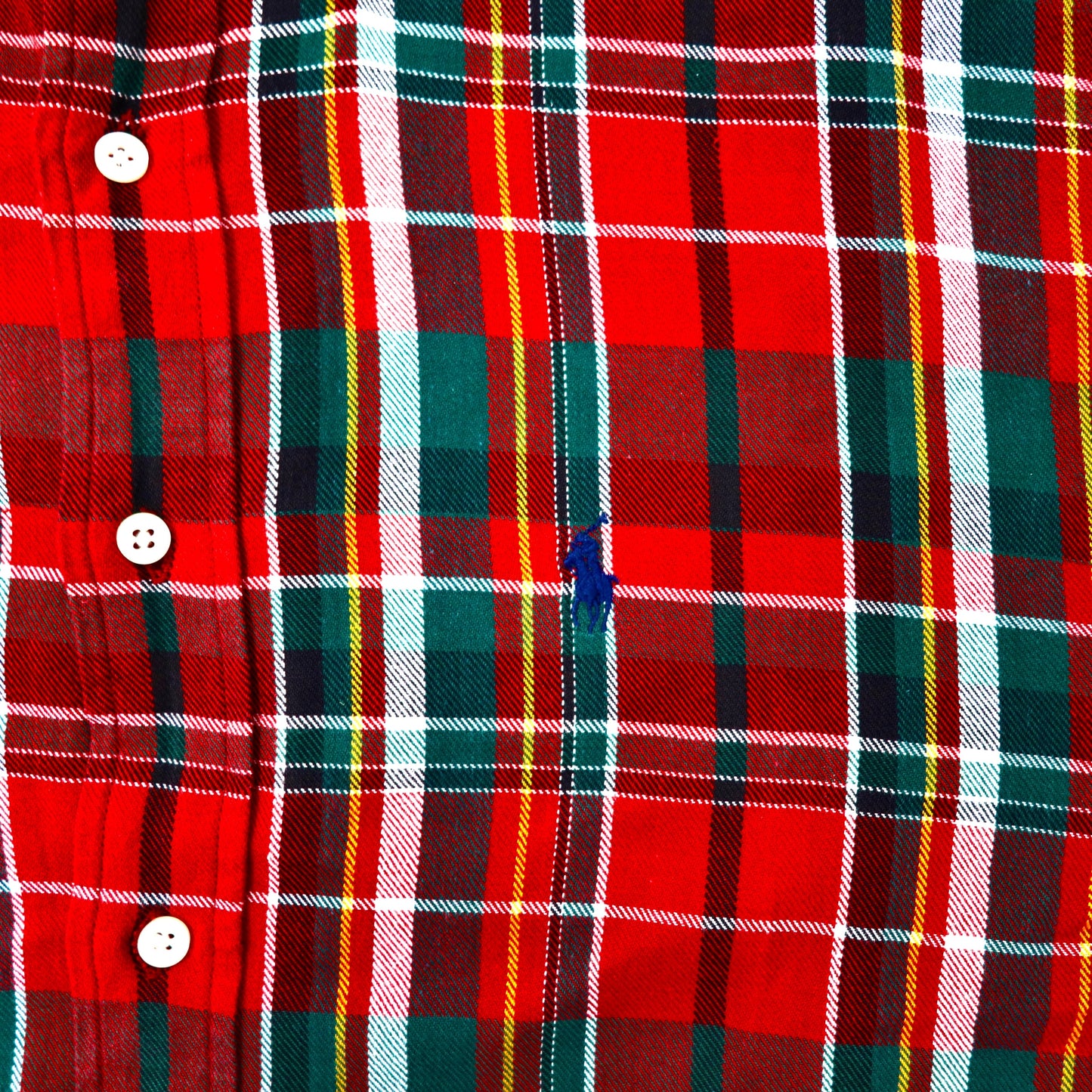 Ralph Lauren ボタンダウンシャツ L レッド スモールポニー BLAIRE チェック