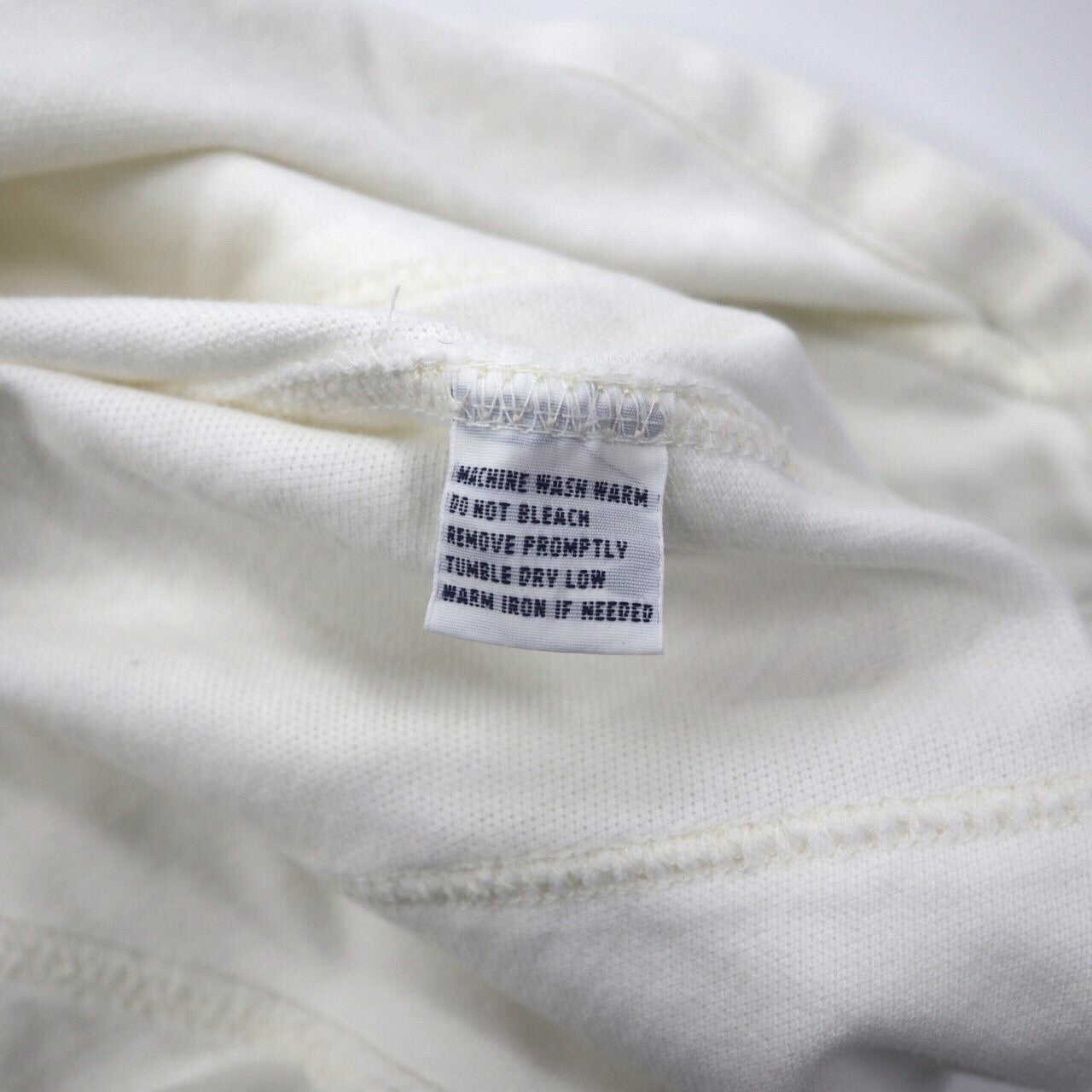 Polo by Ralph Lauren ポロシャツ S ホワイト コットン CUSTOM FIT ナンバリング ビッグポニー刺繍