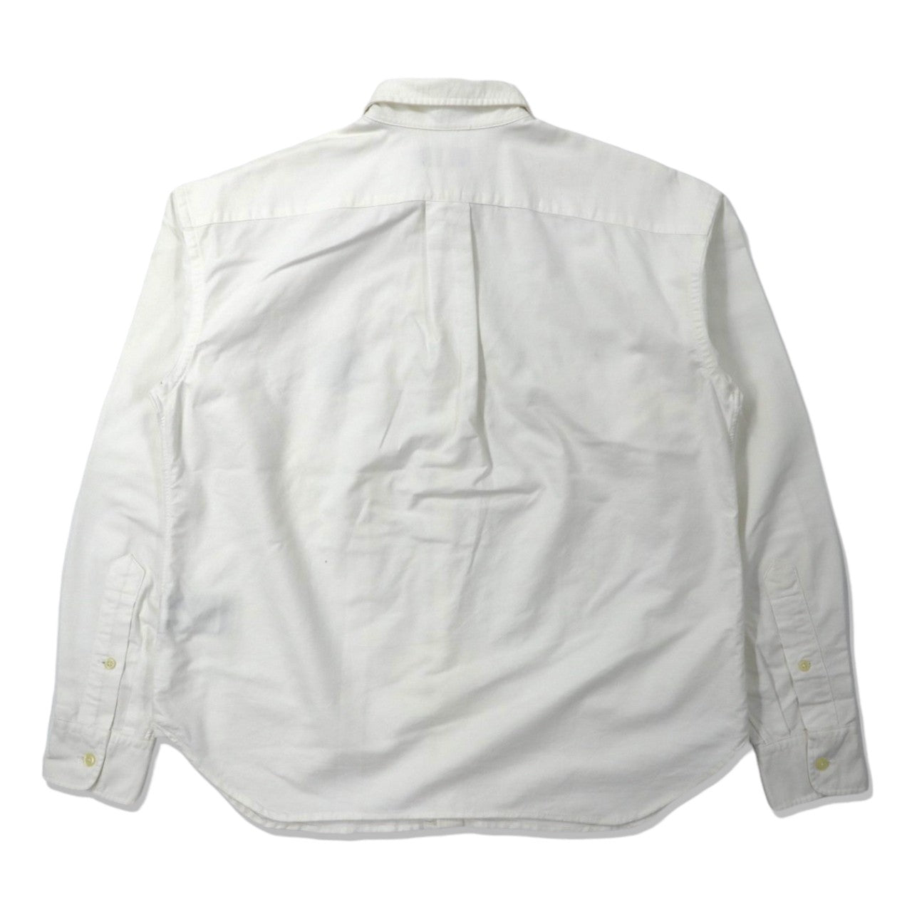 POLO RALPH LAUREN オックスフォードシャツ 8 ホワイト コットン ロゴ刺繍