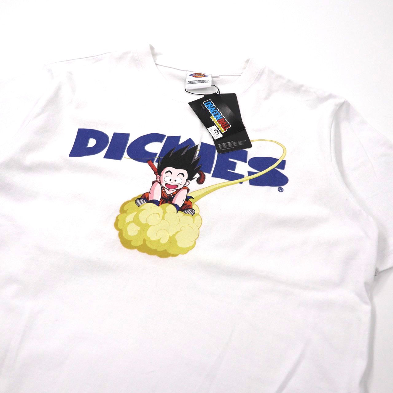 Dragon Ball Son Goku × Dickies T -shirt l White Cotton Unused