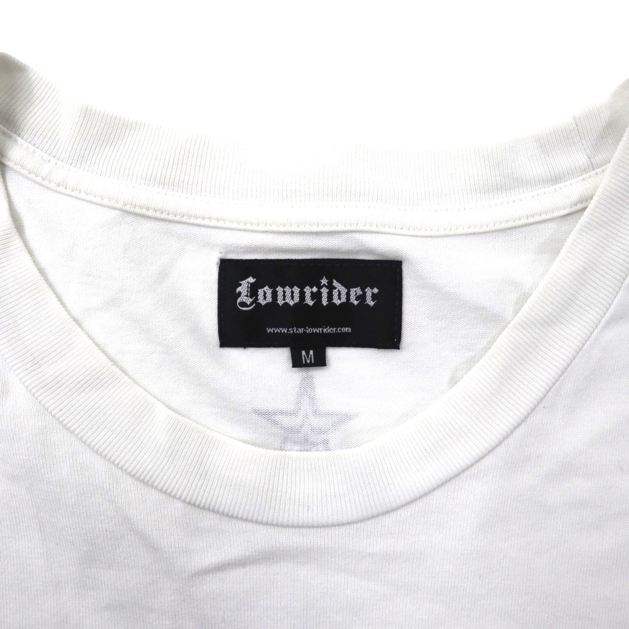 Lowrider Tシャツ M ホワイト コットン James Brown 日本製