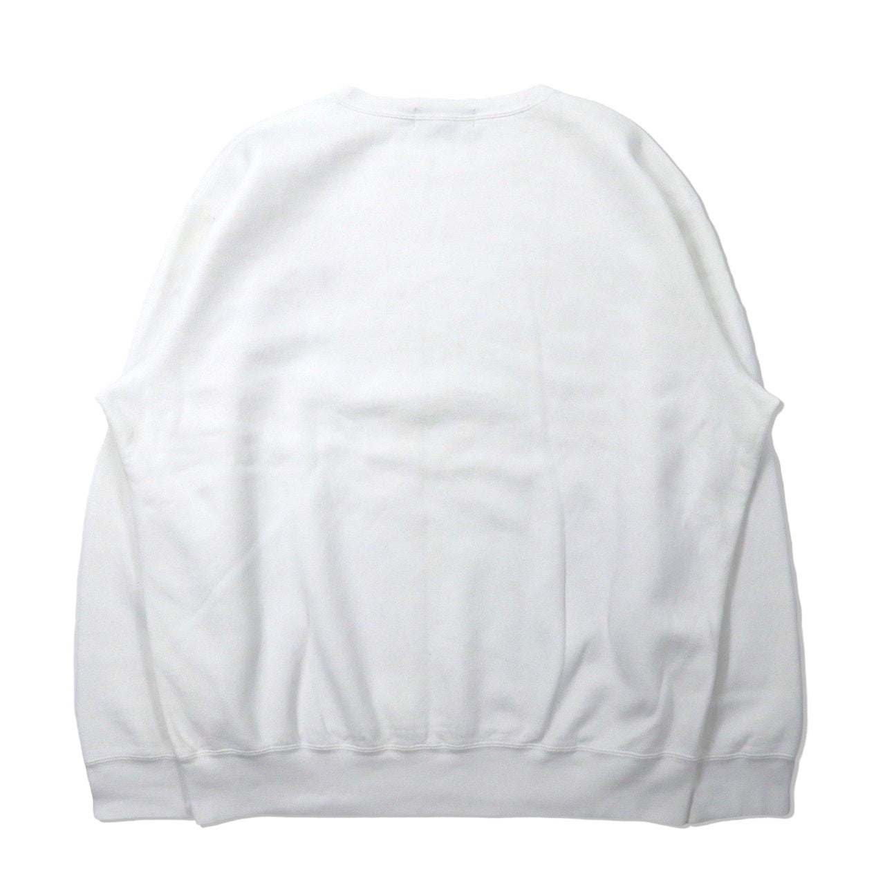 Polo by Ralph Lauren ビッグサイズ スウェット XL ホワイト コットン 裏起毛 スモールポニー刺繍