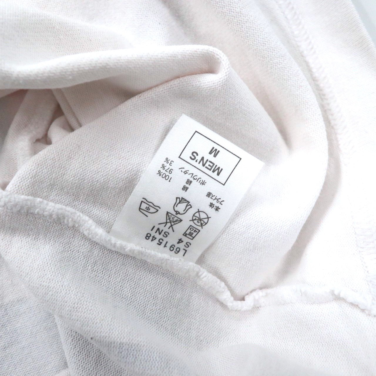 NIKE フロントロゴプリントTシャツ M ホワイト コットン スウォッシュロゴ 両面プリント 00年代