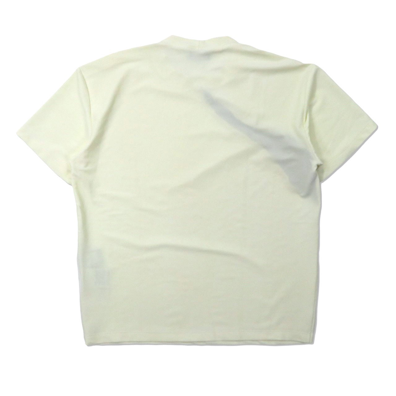 VERSUS ( GIANNI VERSACE ) ボトルネックTシャツ 36 ホワイト ナイロン ストレッチ イタリア製
