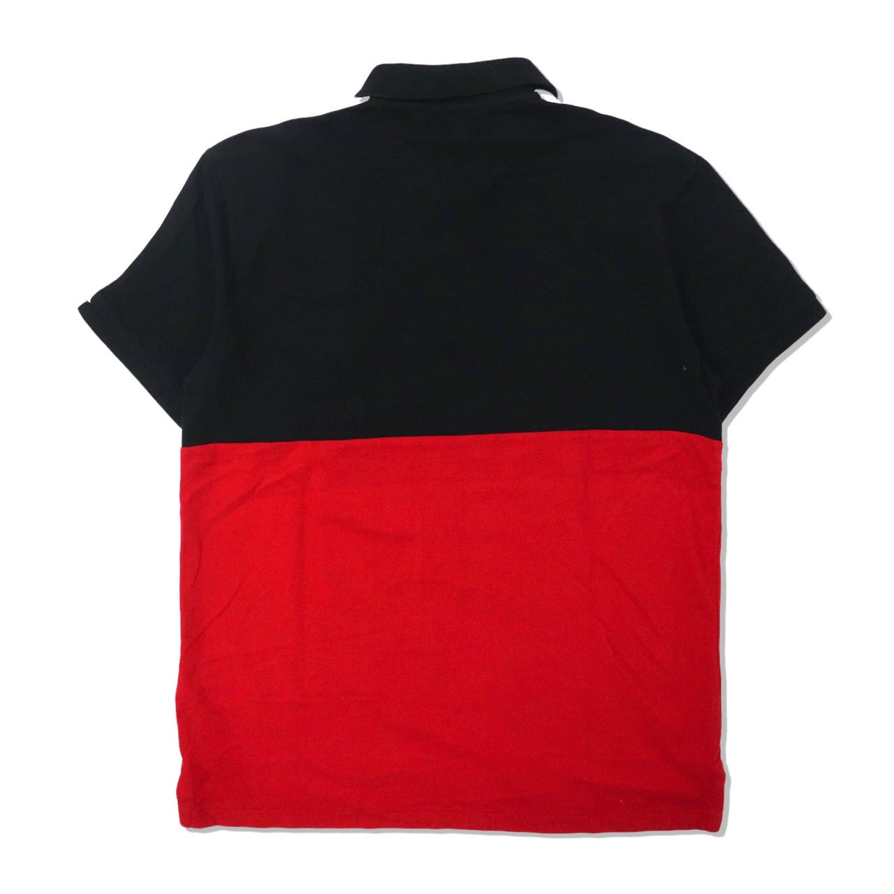 POLO RALPH LAUREN ポロシャツ M ブラック コットン ビッグポニー エンブレムロゴ刺繍 – 日本然リトテ