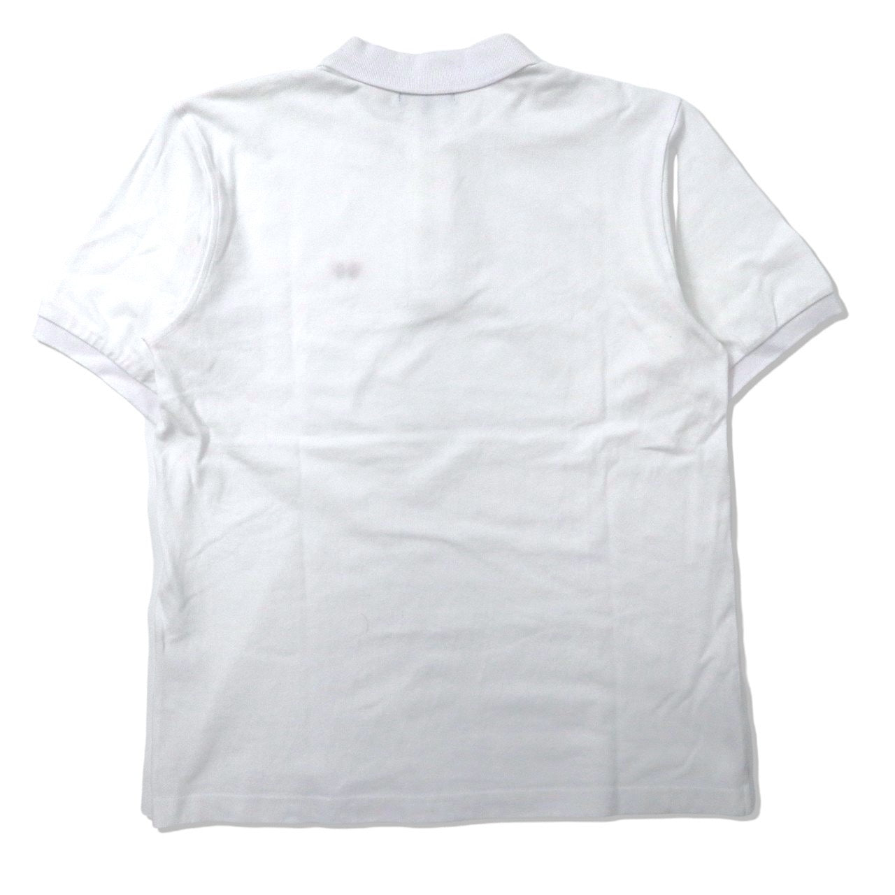McGREGOR ポロシャツ M ホワイト コットン ワンポイントロゴ刺繍