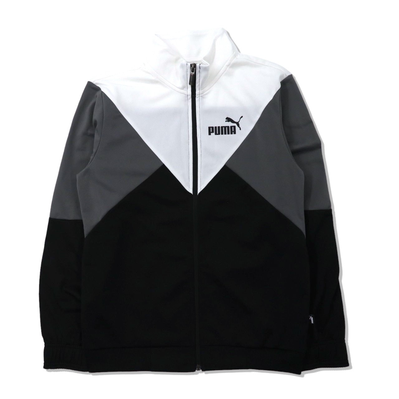 PUMA TRACK JACKET Setup jersey 160 Black polyester One Point Logo 