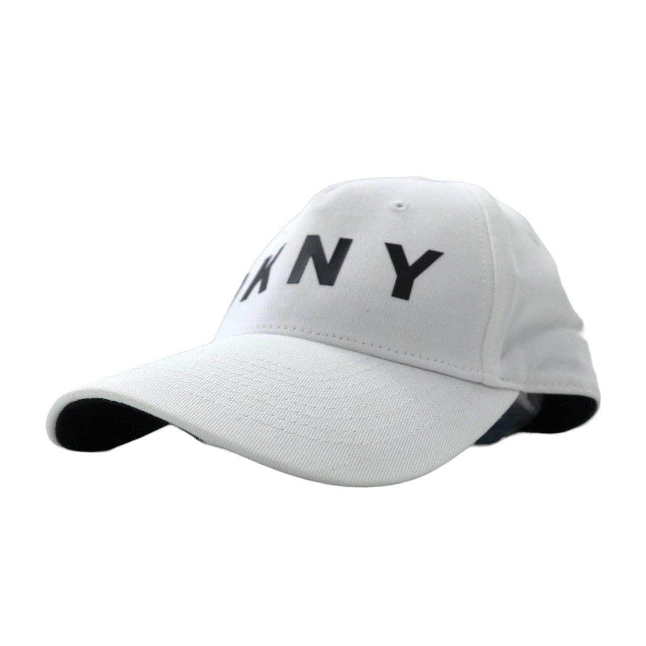 DKNY ロゴキャップ F ホワイト コットン CLASSIC LOGO CAP