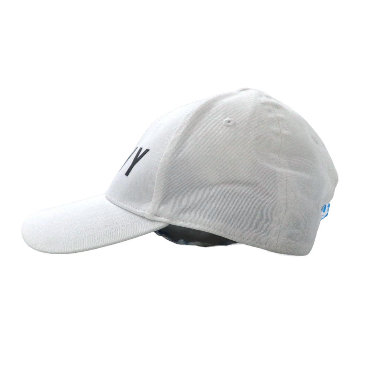 DKNY ロゴキャップ F ホワイト コットン CLASSIC LOGO CAP