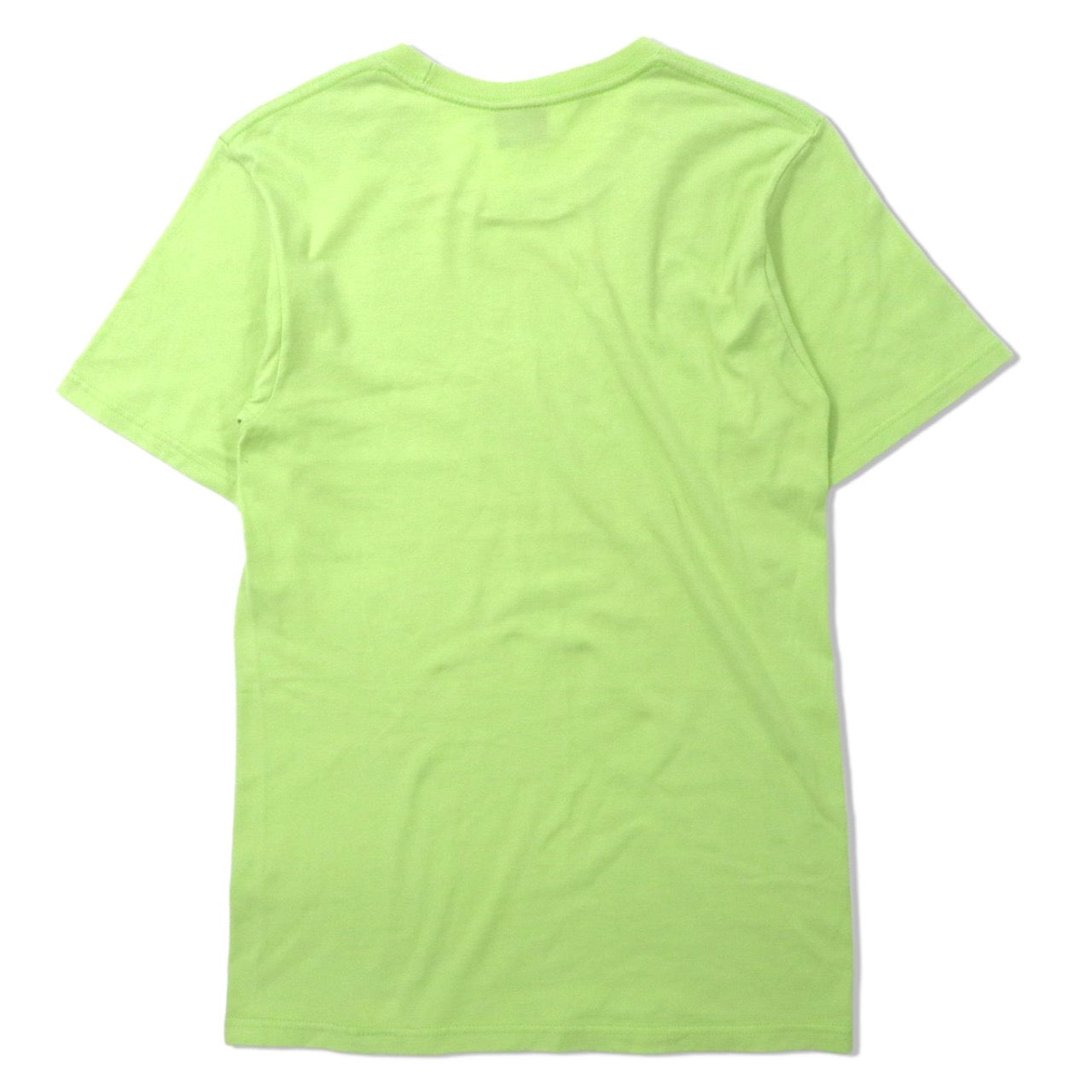 Stussy ロゴプリントTシャツ S グリーン コットン シャネルロゴ