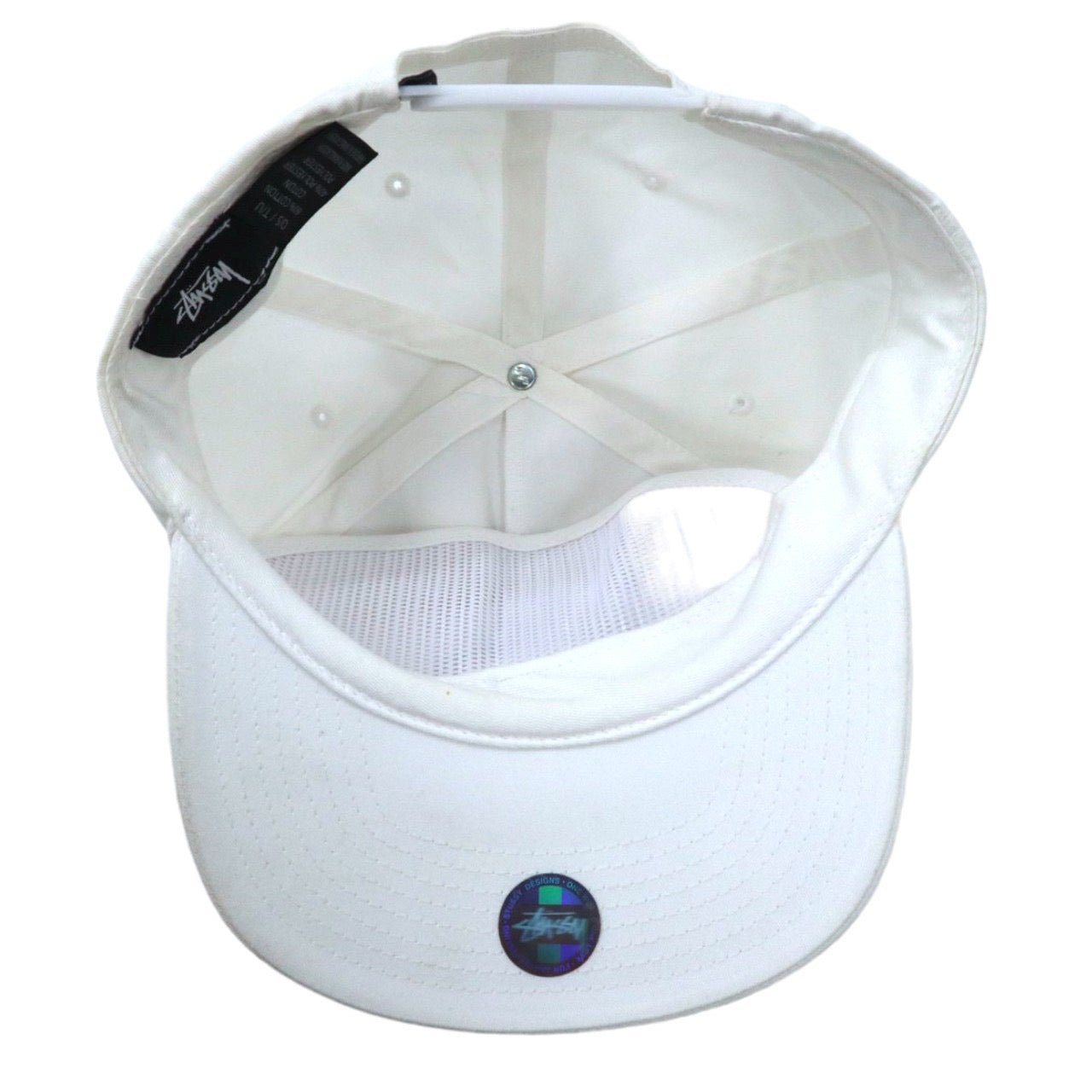 Stussy Big Logo Cap O/S White Cotton – 日本然リトテ