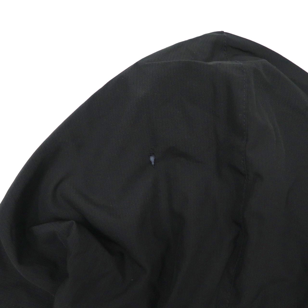 NIKE フーデッドオーバーコート ベンチコート S ブラック フリースライナー サイドライン スウォッシュロゴ刺繍