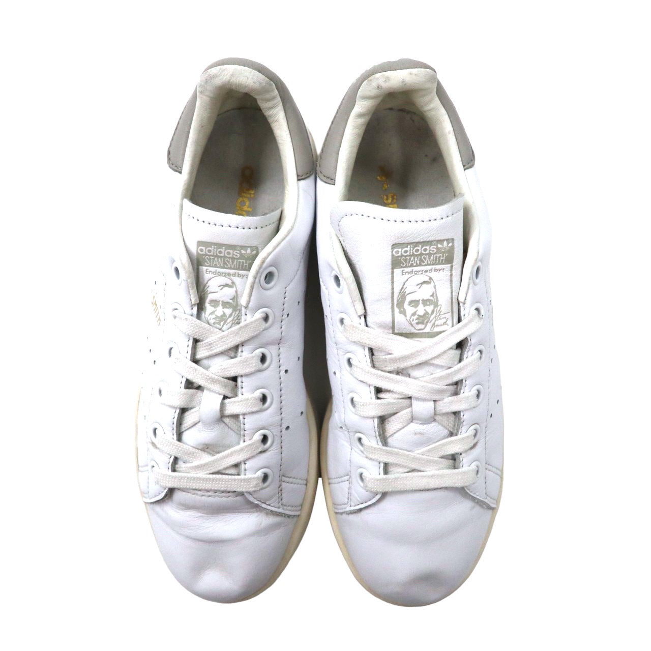 adidas originals スニーカー 23cm ホワイト レザー STAN SMITH