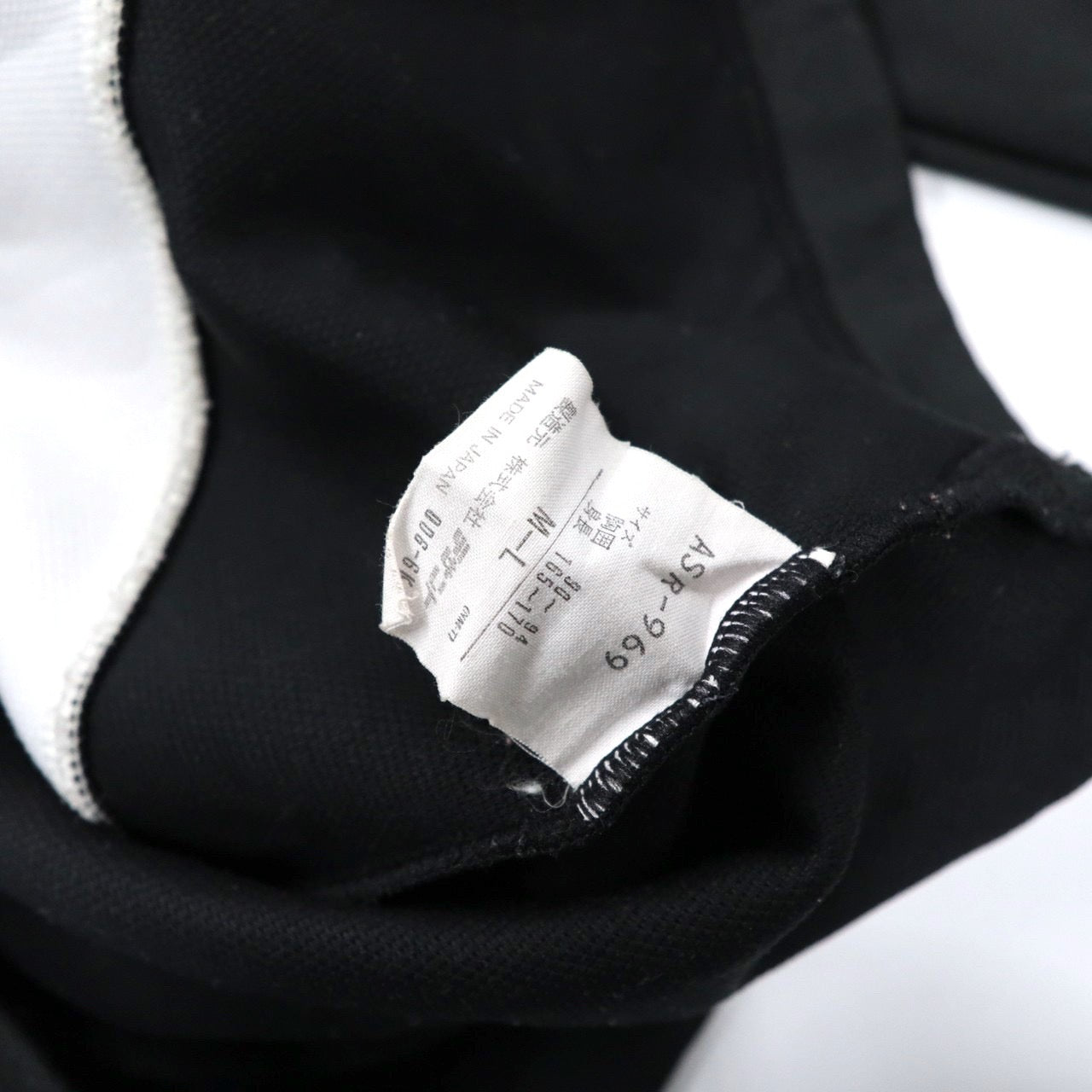 adidas ハーフジップ トラックジャケット M-L ブラック ポリエステル ロゴ刺繍 デサント社製 90年代 日本製