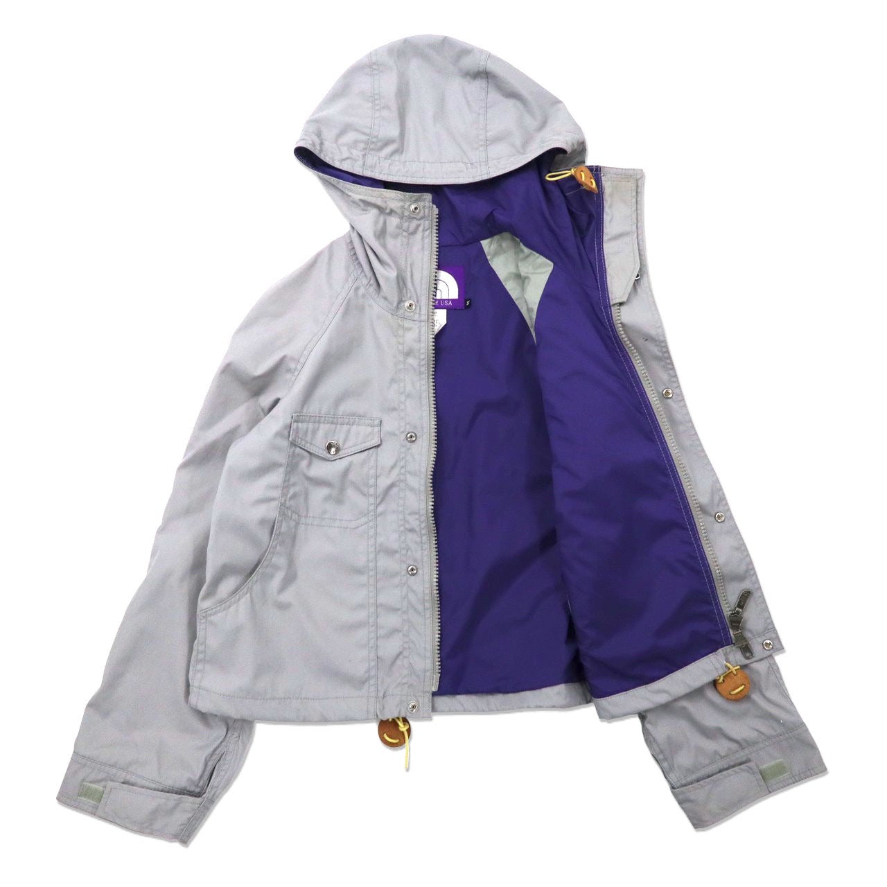 THE NORTH FACE PURPLE LABEL マウンテンパーカー M グレー ポリエステル 65/35クロス NPW2003N