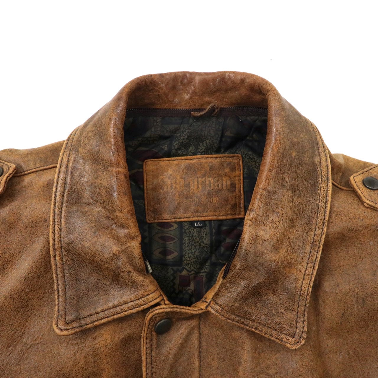 SUB URBAN G-1 Leather Flight Jacket LL Brown Boa Detachable – 日本