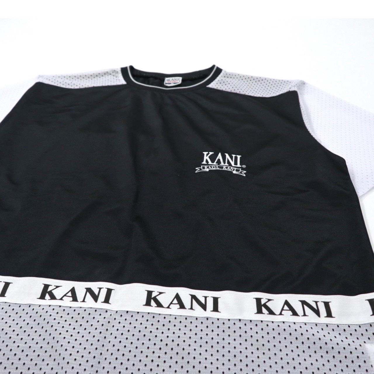 KANI SPORT ( KARL KANI ) ゲームシャツ メッシュ切替 Tシャツ M