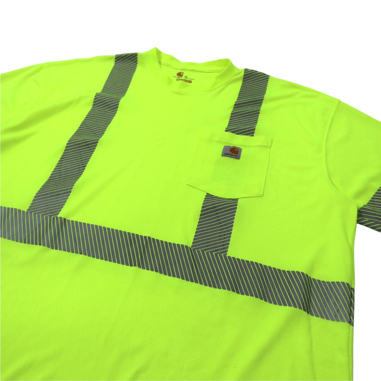 Carhartt Long Sleeve T-shirt XL Yellow Reflector Mexico