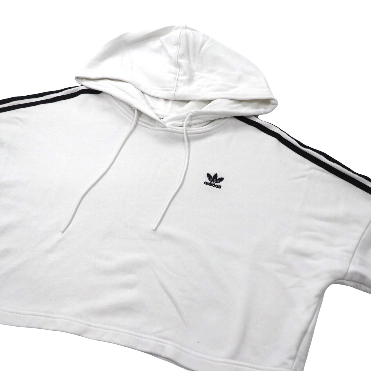 adidas Originals Cropped Hoodie OT White ED7555 Sleeve – 日本然リトテ