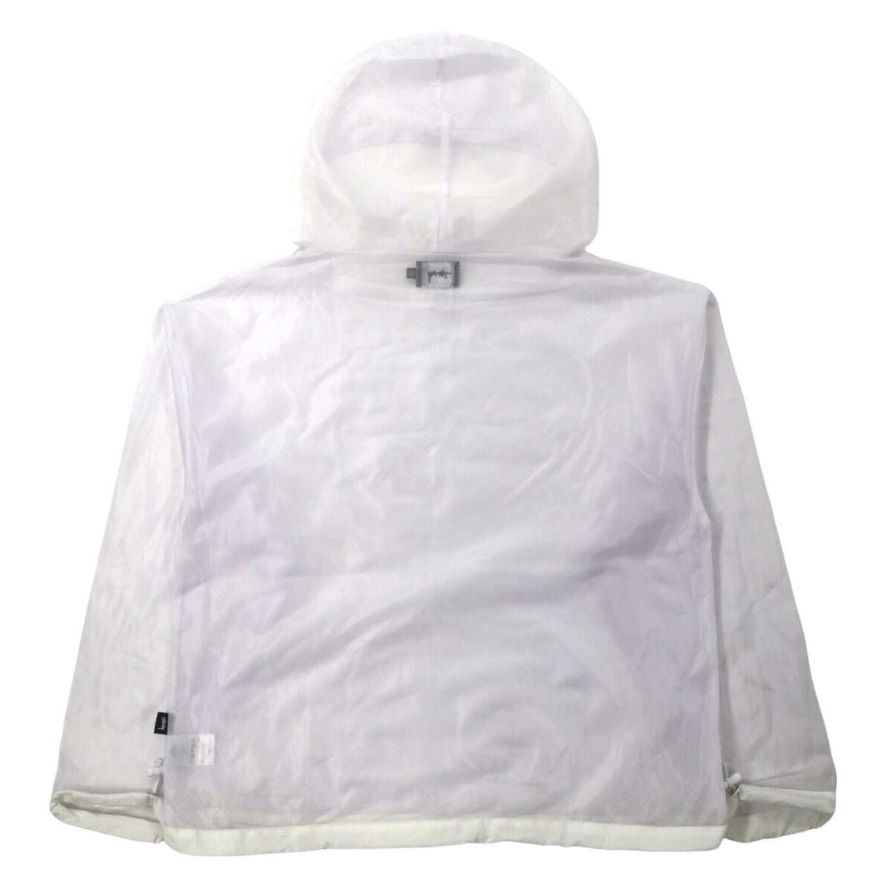 STUSSY Mesh Hoodie S White Insect Shield – 日本然リトテ