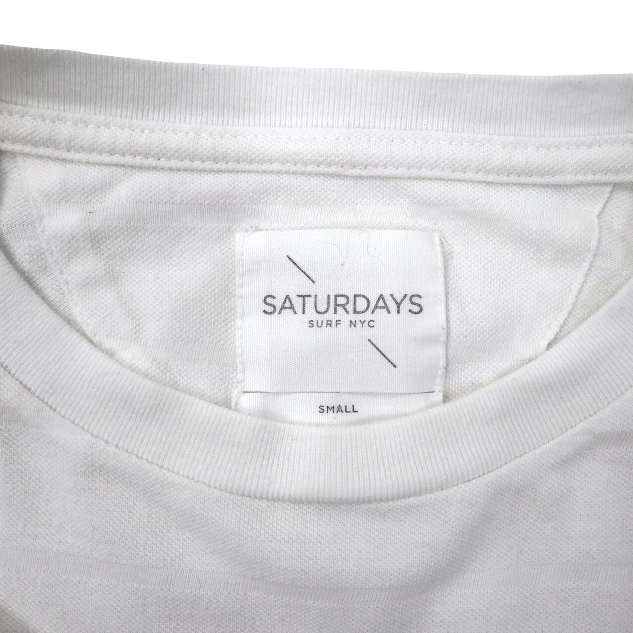 SATURDAYS SURF NYC ポケットTシャツ S ホワイト コットン – 日本然リトテ