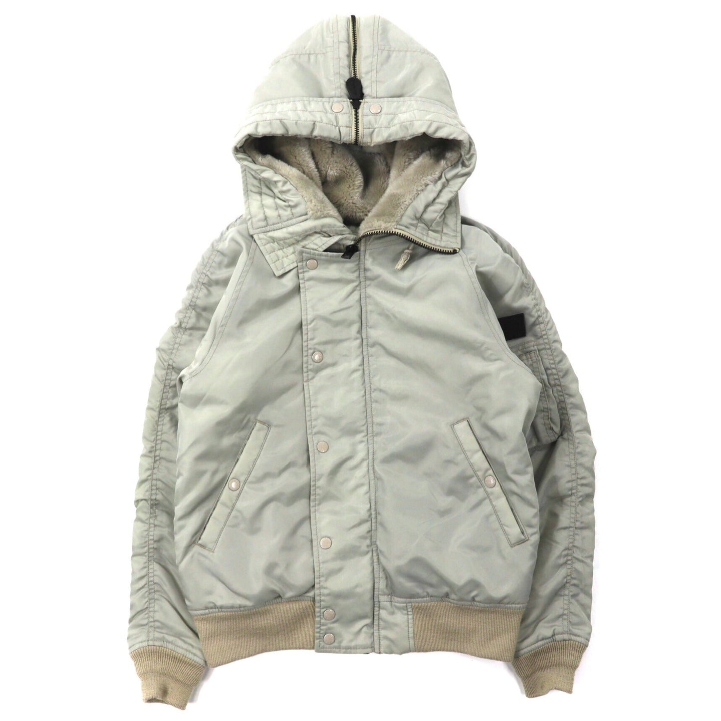 Avirex N-2 Flight Jacket M Gray Nylon – 日本然リトテ