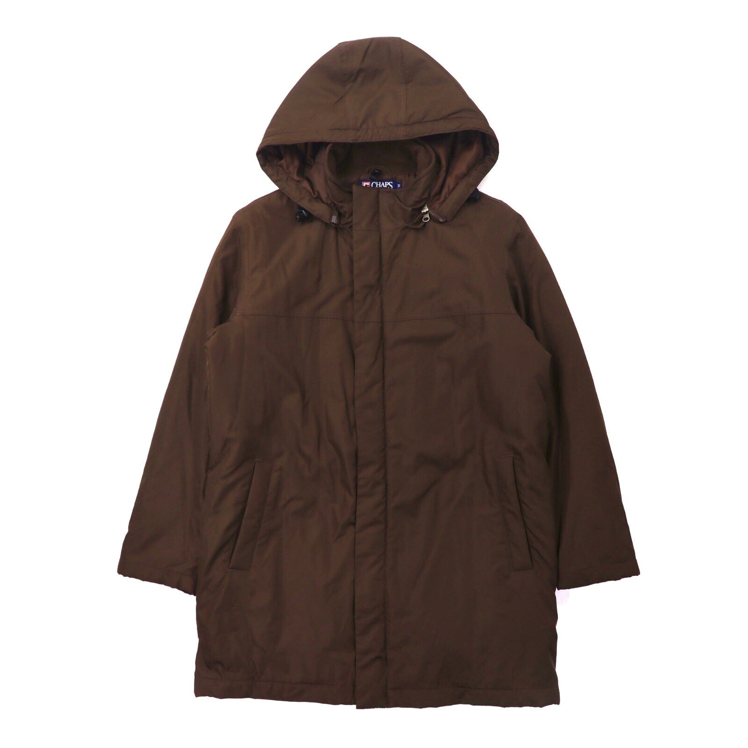 CHAPS RALPH LAUREN Hooded Coat M Khaki Polyester – 日本然リトテ