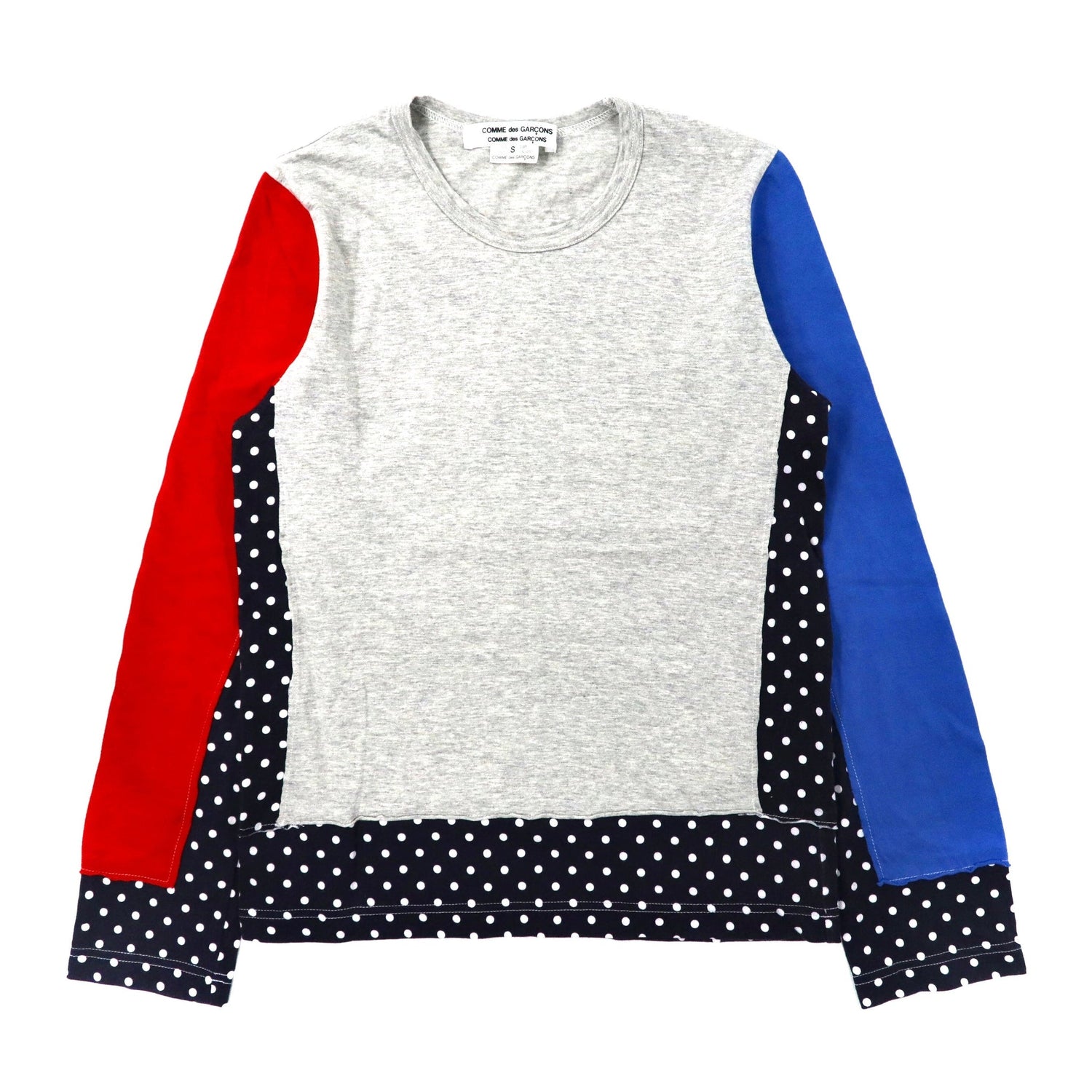 COMME des GARCONS Crazy Pattern Long Sleeve T-shirt S Multicolor ...