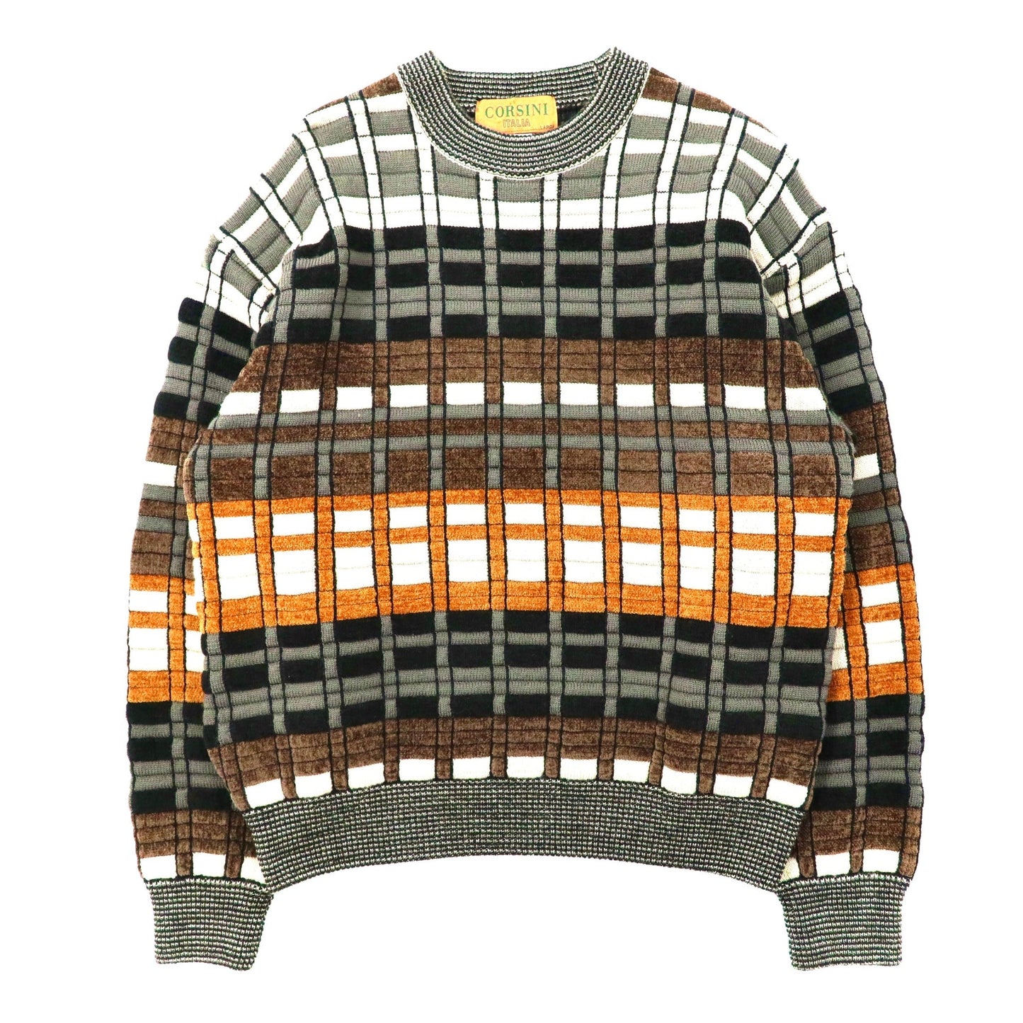 CORSINI 総柄 セーター オーバーサイズ Ｌサイズ - ニット/セーター