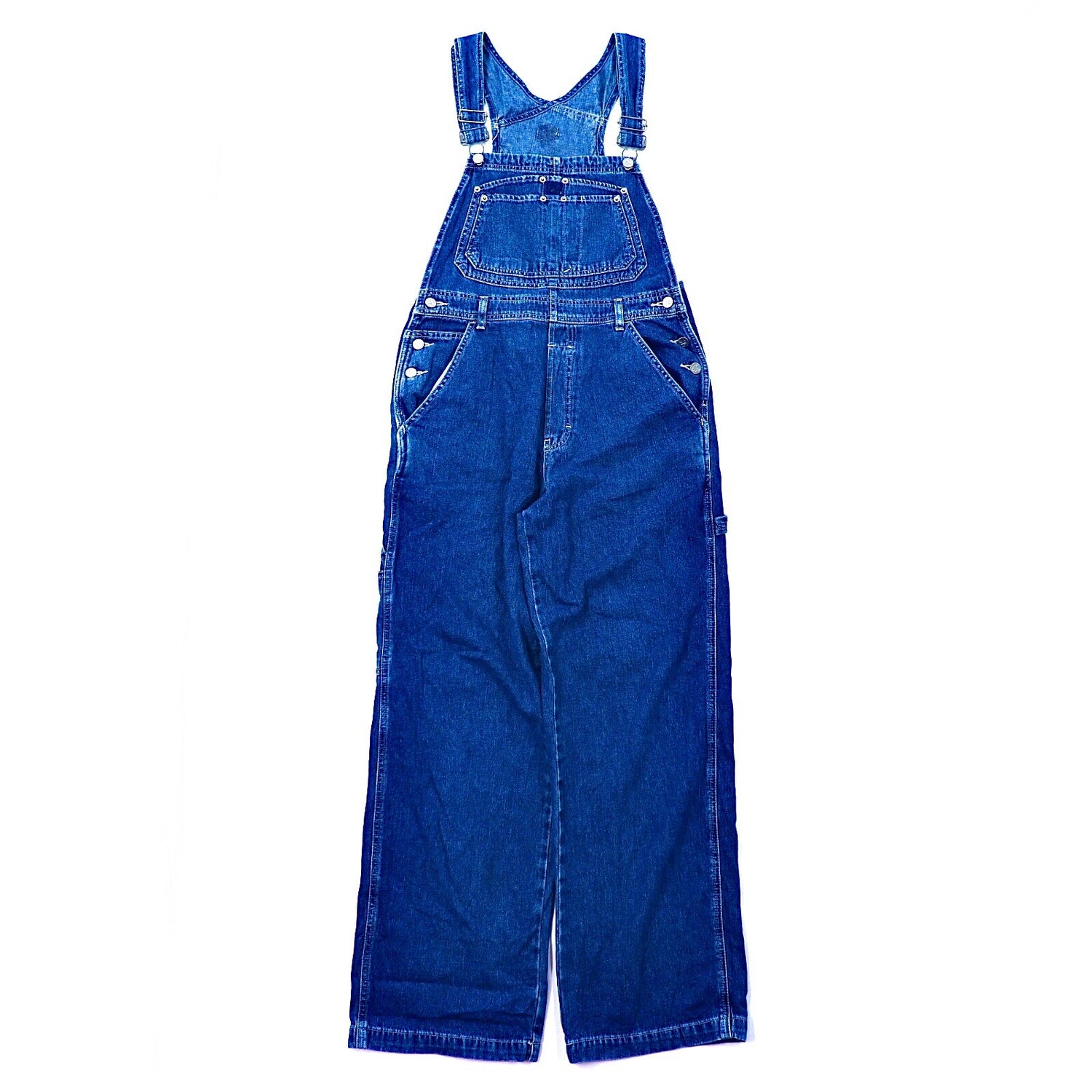Calvin Klein Overall L Blue Denim 90s