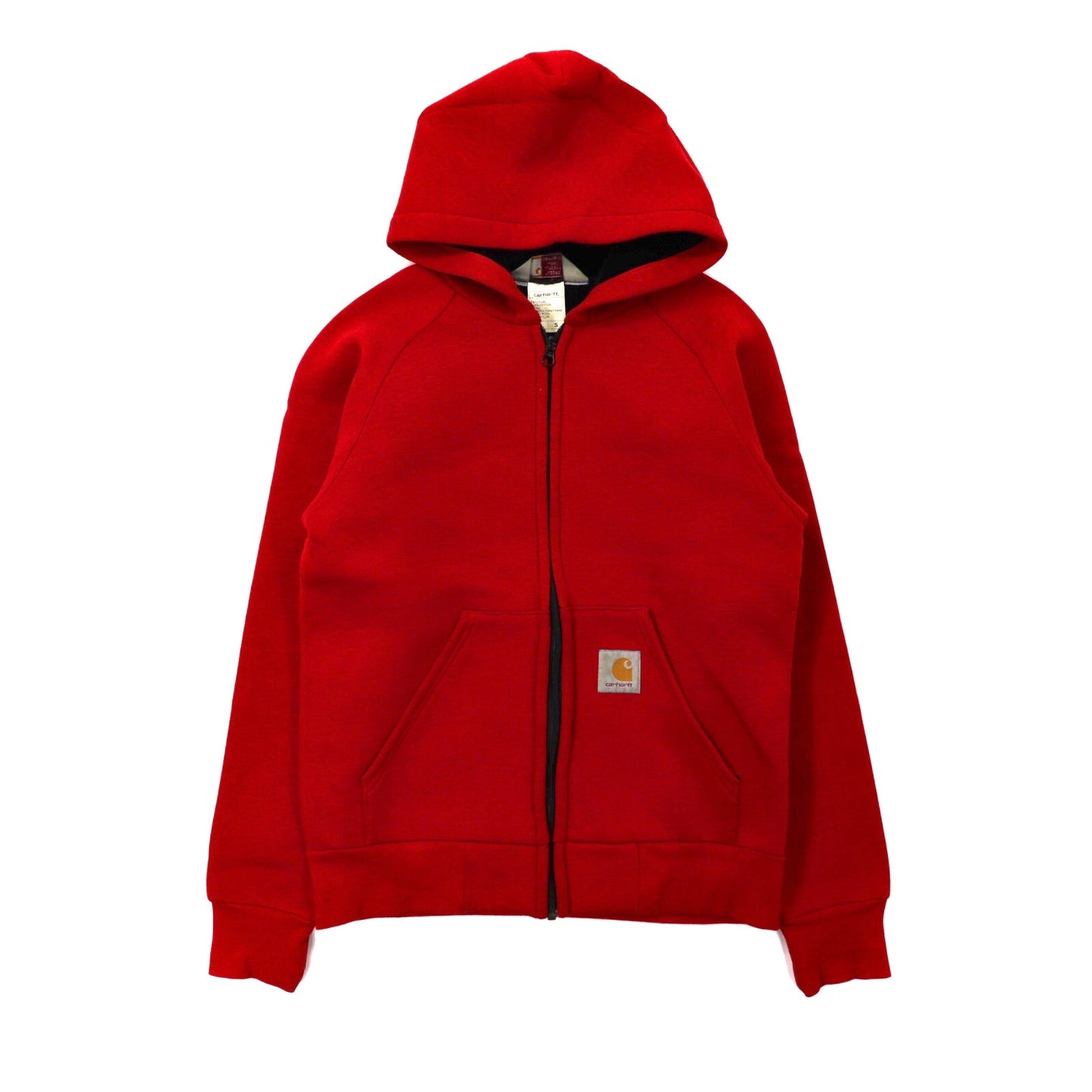 Carhartt Zip Up Hoodie S Red Cotton – 日本然リトテ