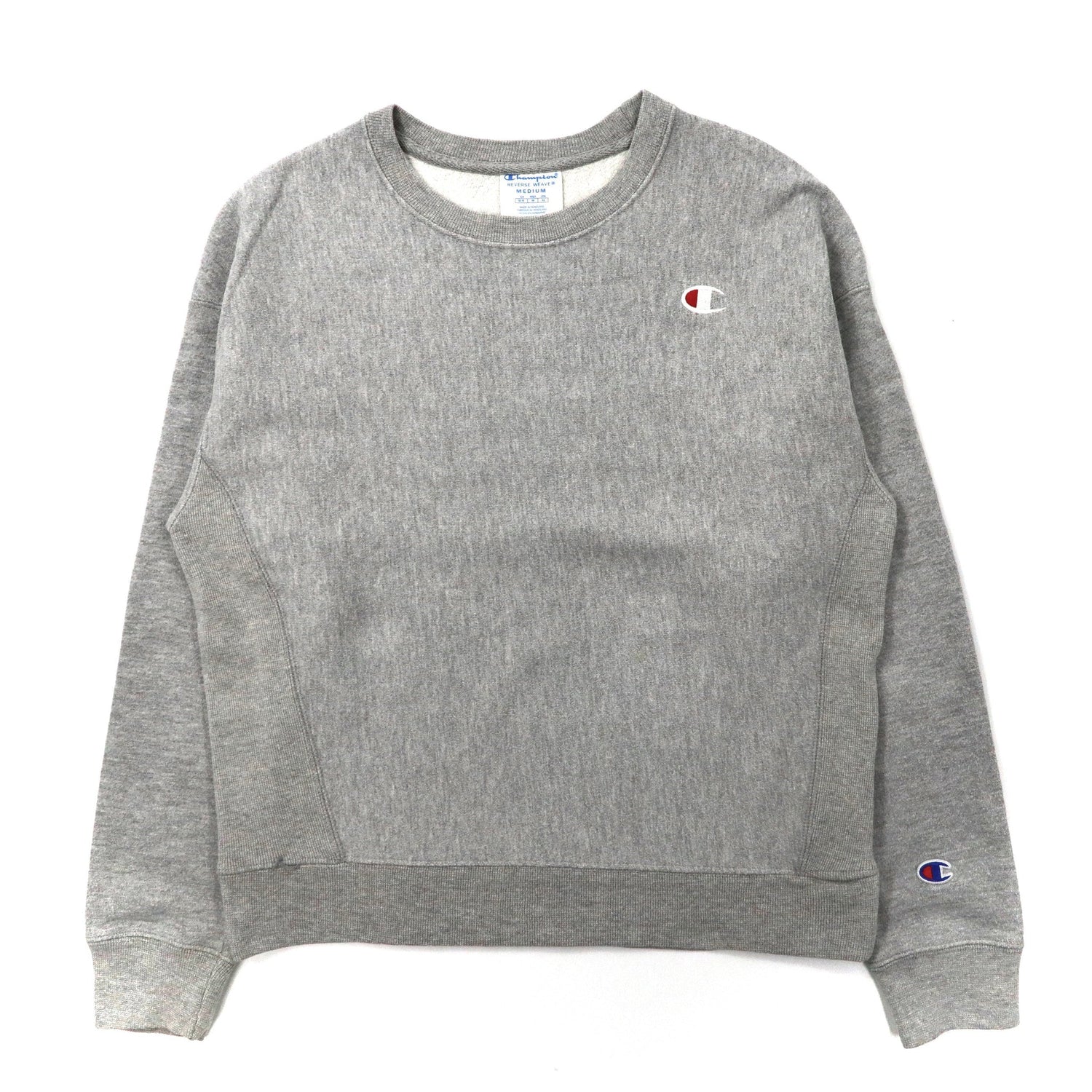 CHAMPION Reverse Weave Sweatshirt XL Gray One Point Logo ...