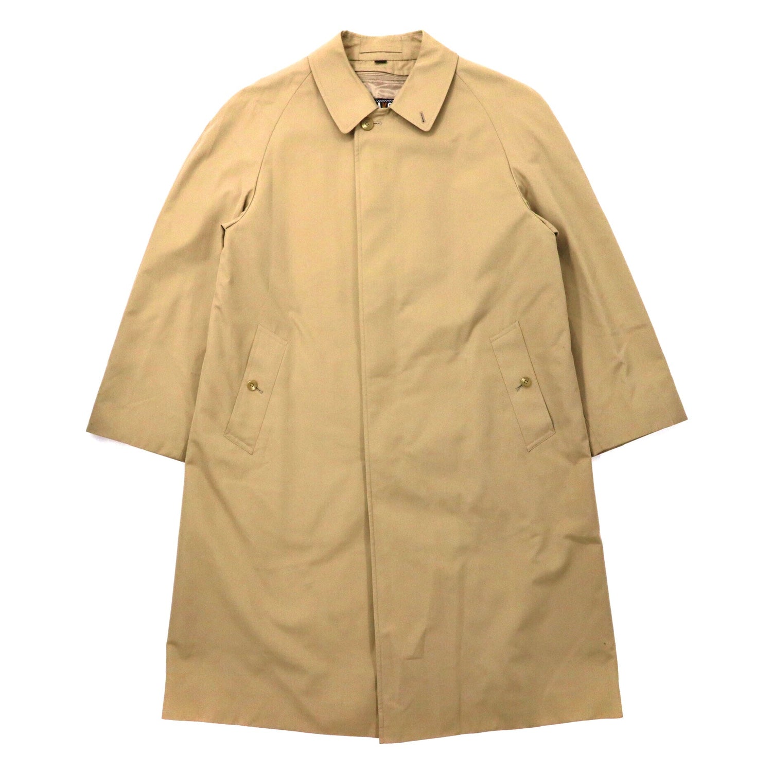 DAKS COAT 94A6 Beige Cotton Liner Detachable 80s Japan MADE – 日本