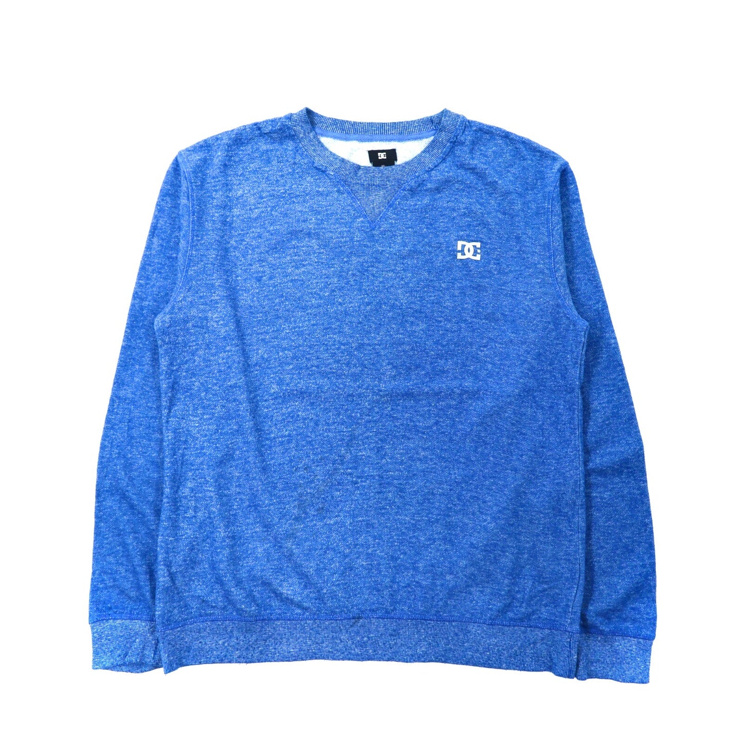 DC Shoes クルーネックスウェット L ブルー コットン-DC SHOES-古着