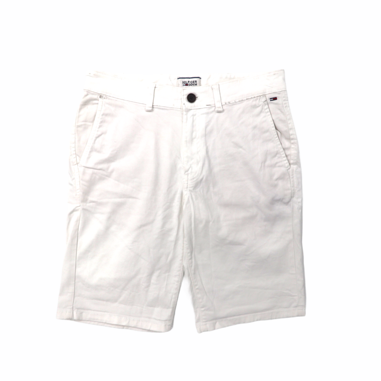 HILFIGER DENIM ショートパンツ 30 ホワイト コットン-TOMMY HILFIGER-古着