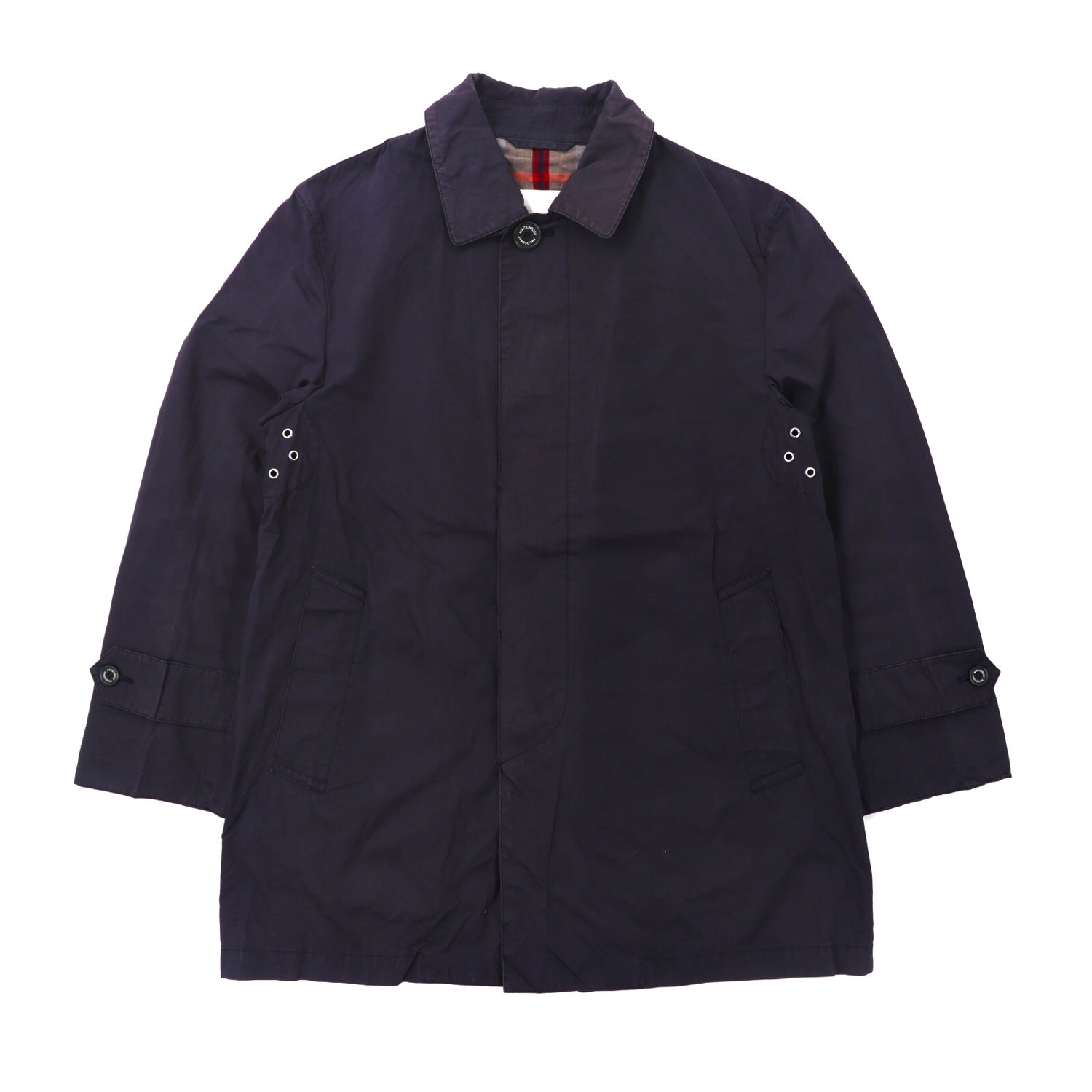 Mackintosh Philosophy Hooded Spring COAT 36 Navy Cotton – 日本然リトテ