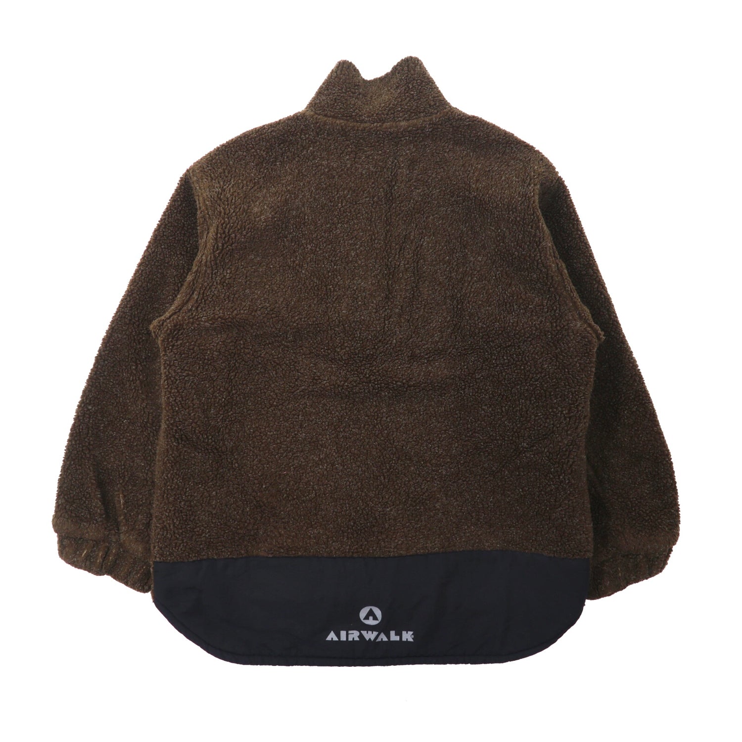 AIR WALK Boa Fleece Jacket M Brown Quilting Liner Big Size – 日本