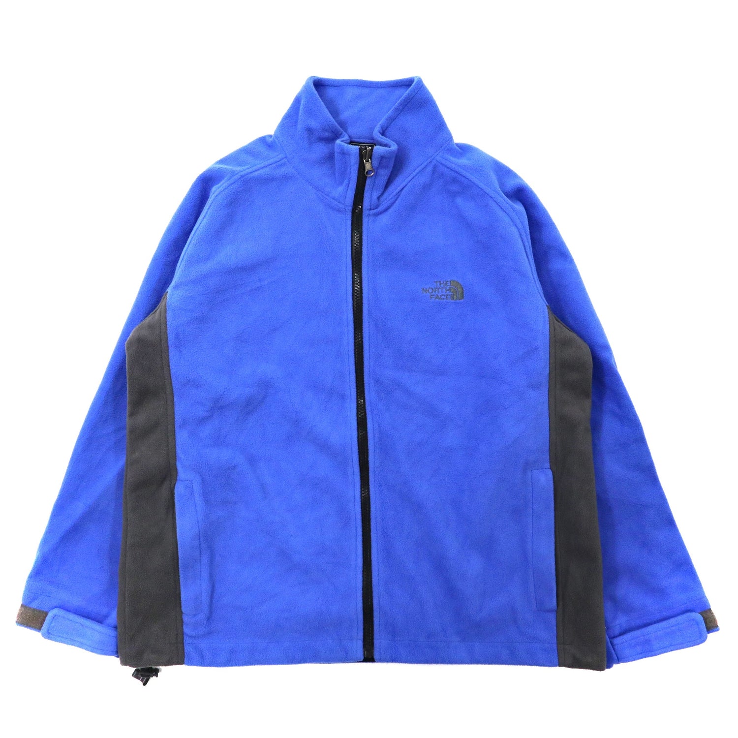 THE NORTH FACE フルジップ フリースジャケット M ブルー ポリエステル