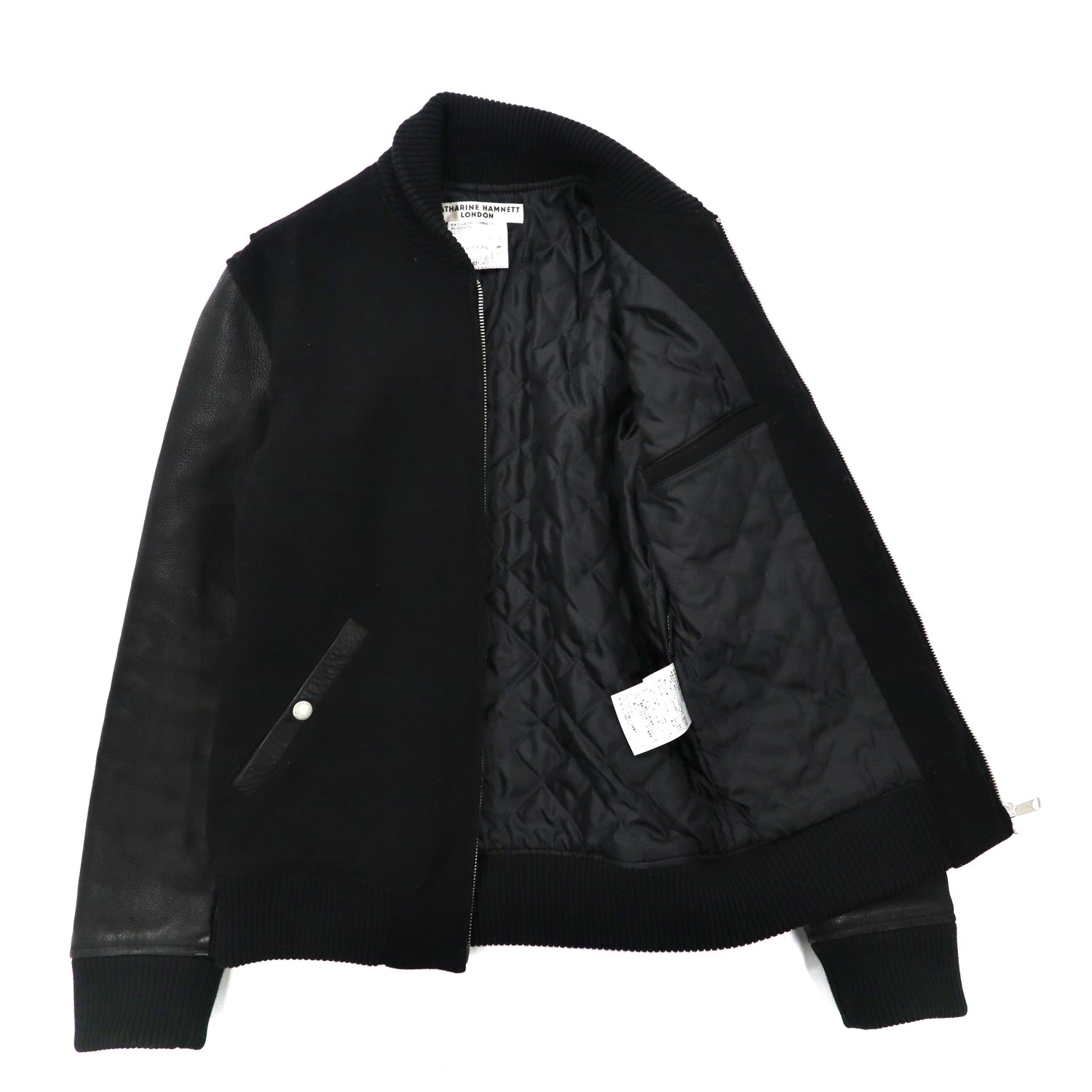 90s KATHARINE HAMNETT Wool Bomber JKT - www.stedile.com.br