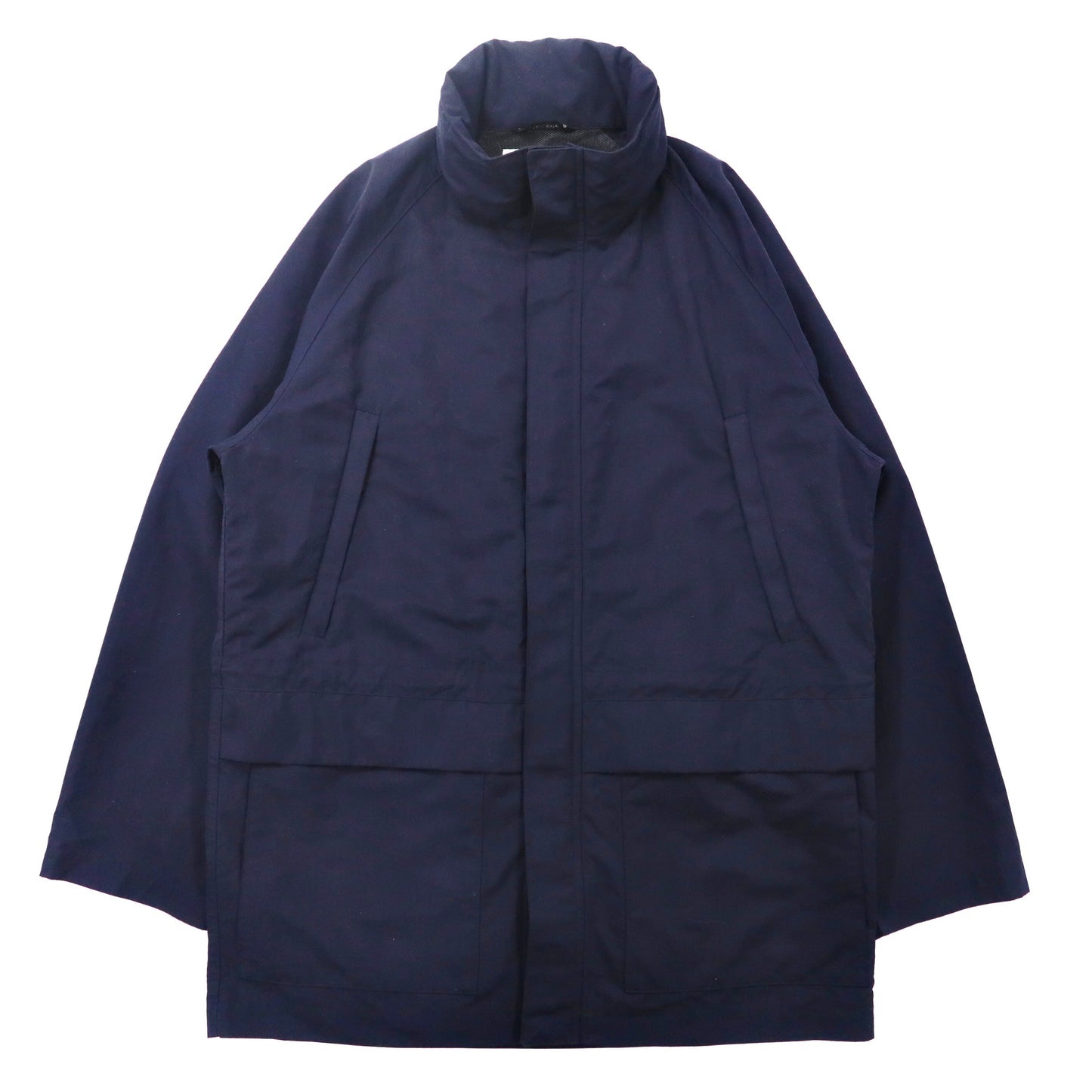 McGREGOR セーリングジャケット コート M ネイビー ポリエステル ドローコート フード収納式 90年代