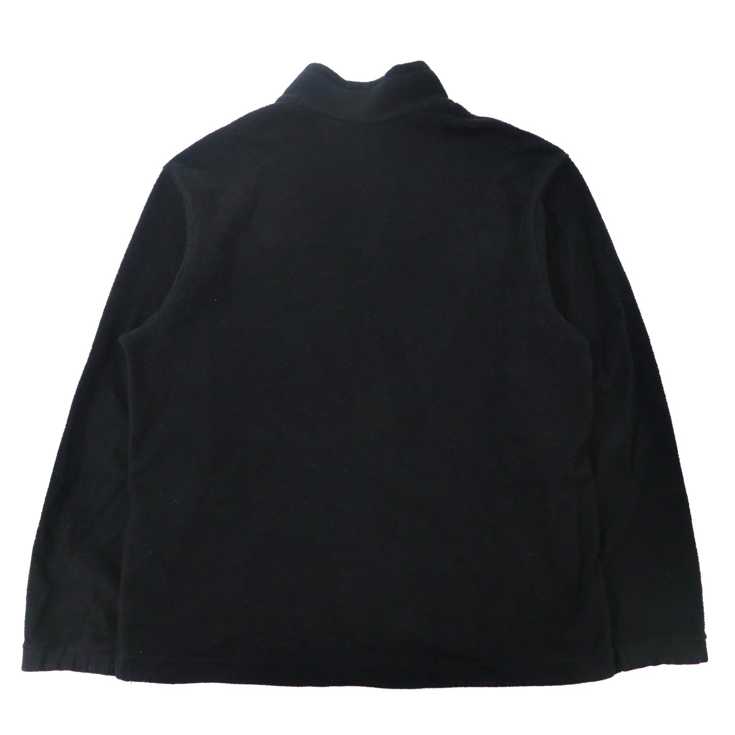Columbia フルジップ フリースジャケット L ブラック ポリエステル ワンポイントロゴ刺繍 WM6113