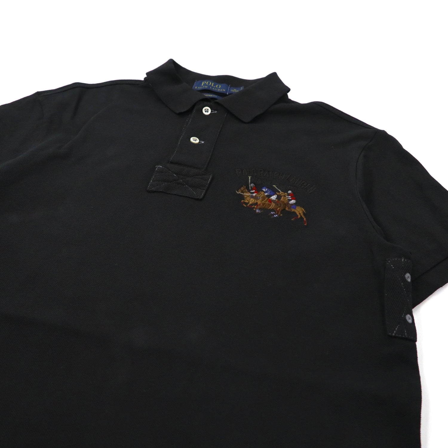 POLO ラルフローレン ナンバーリングポロシャツ JAPAN 黒 - ポロシャツ