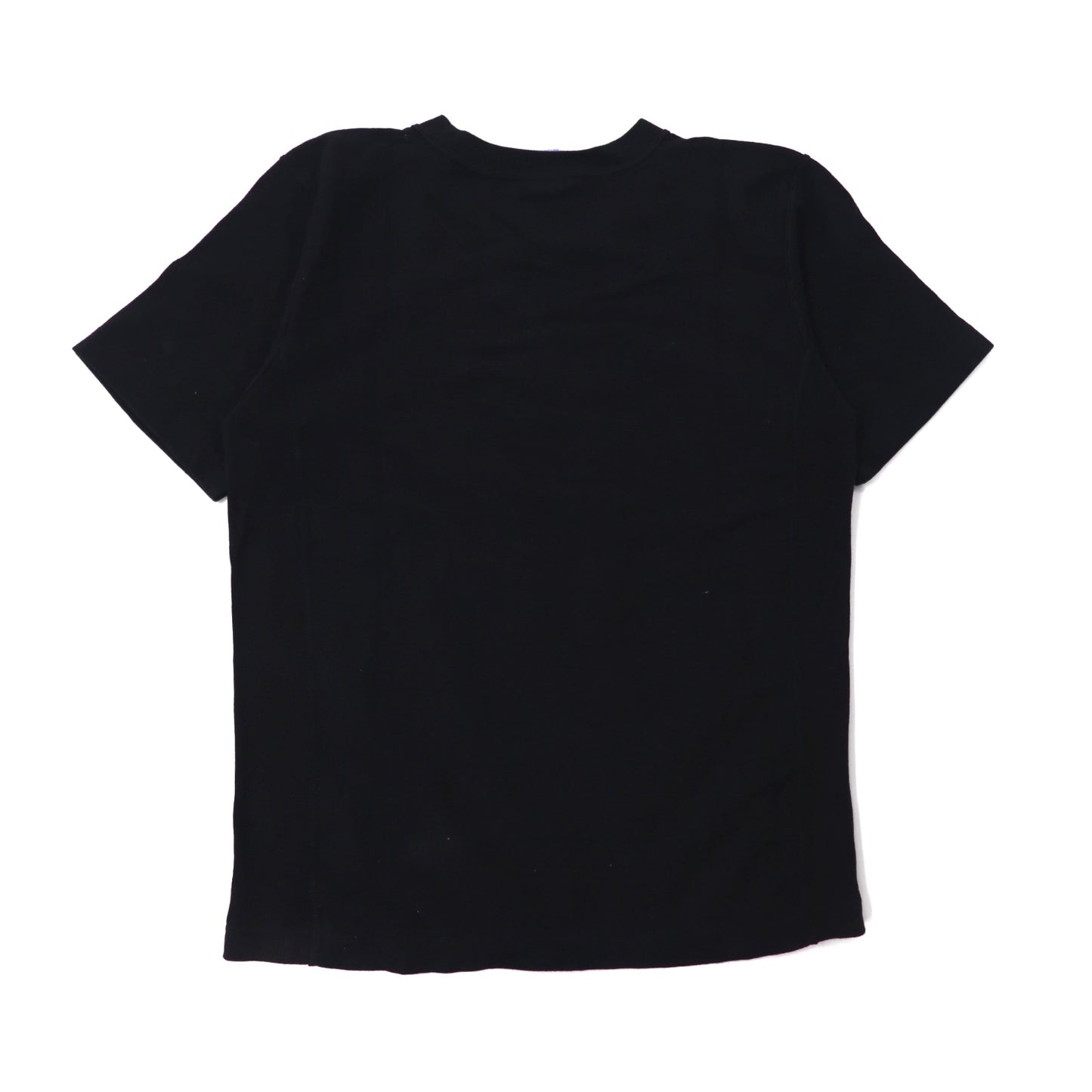 Champion クルーネックTシャツ M ブラック REVERSE WEAVE ロゴ刺繍