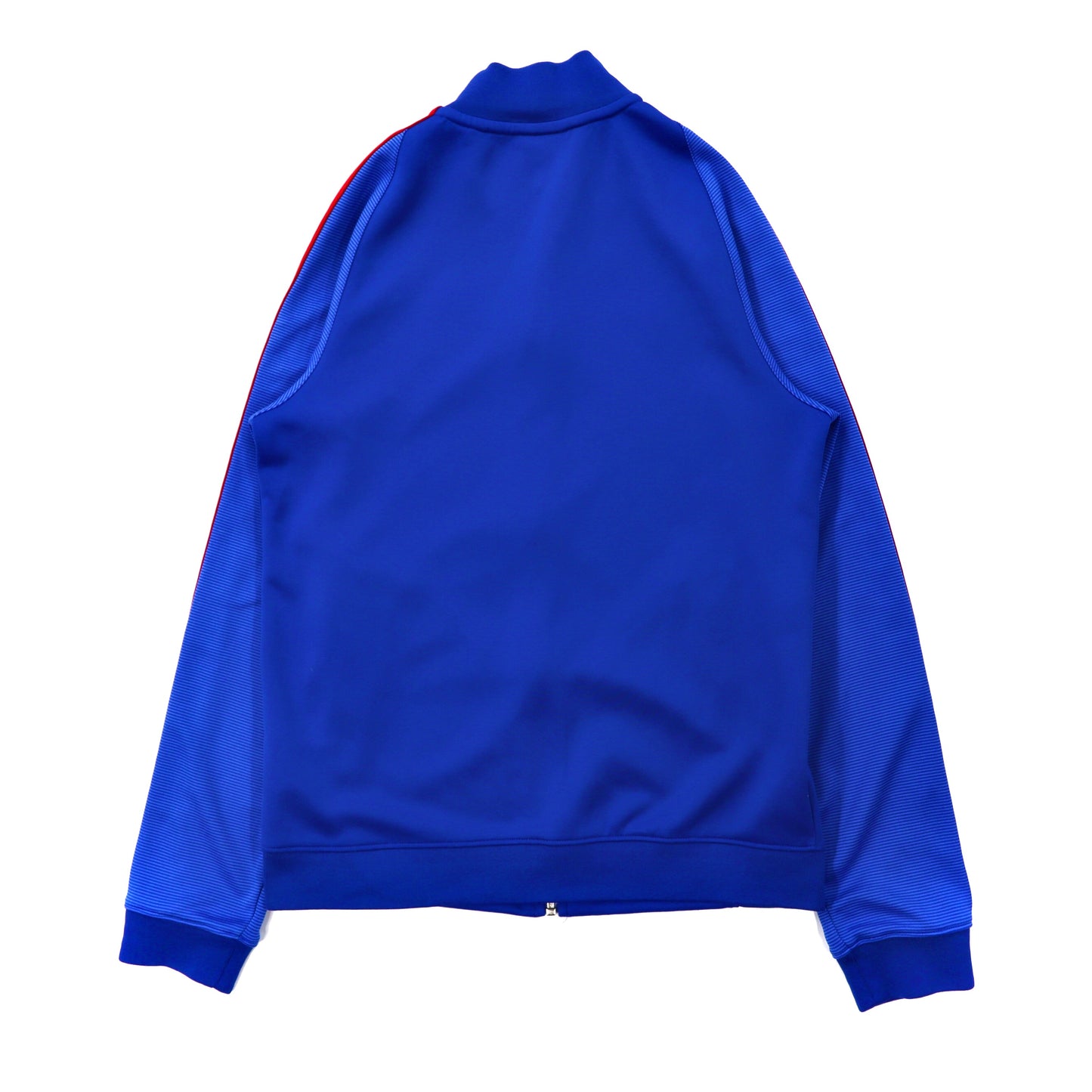 NIKE トラックジャケット S ブルー ポリエステル FCバルセロナ ロゴ刺繍