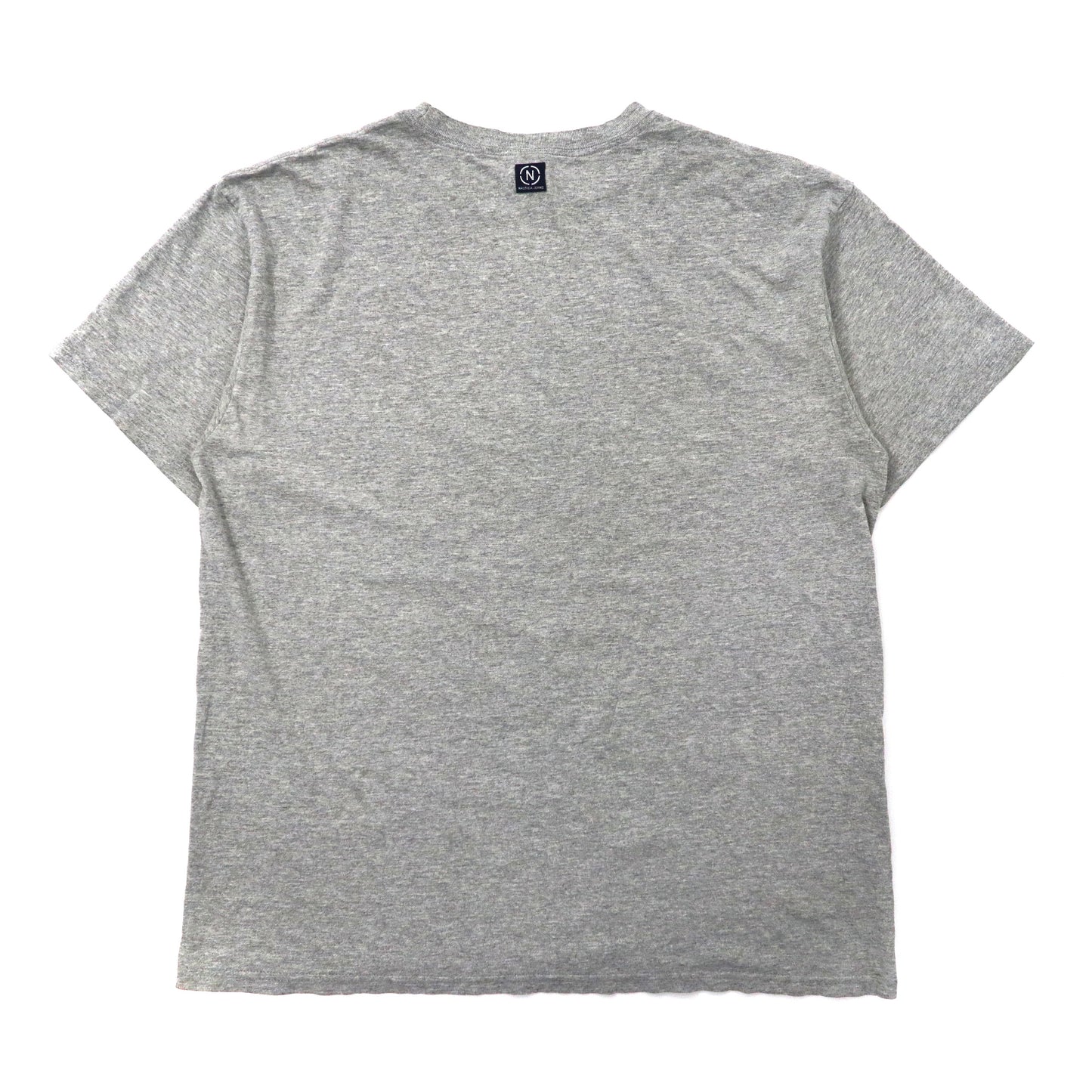 NAUTICA ビッグサイズ ロゴプリントTシャツ M グレー コットン 90年代 – 日本然リトテ