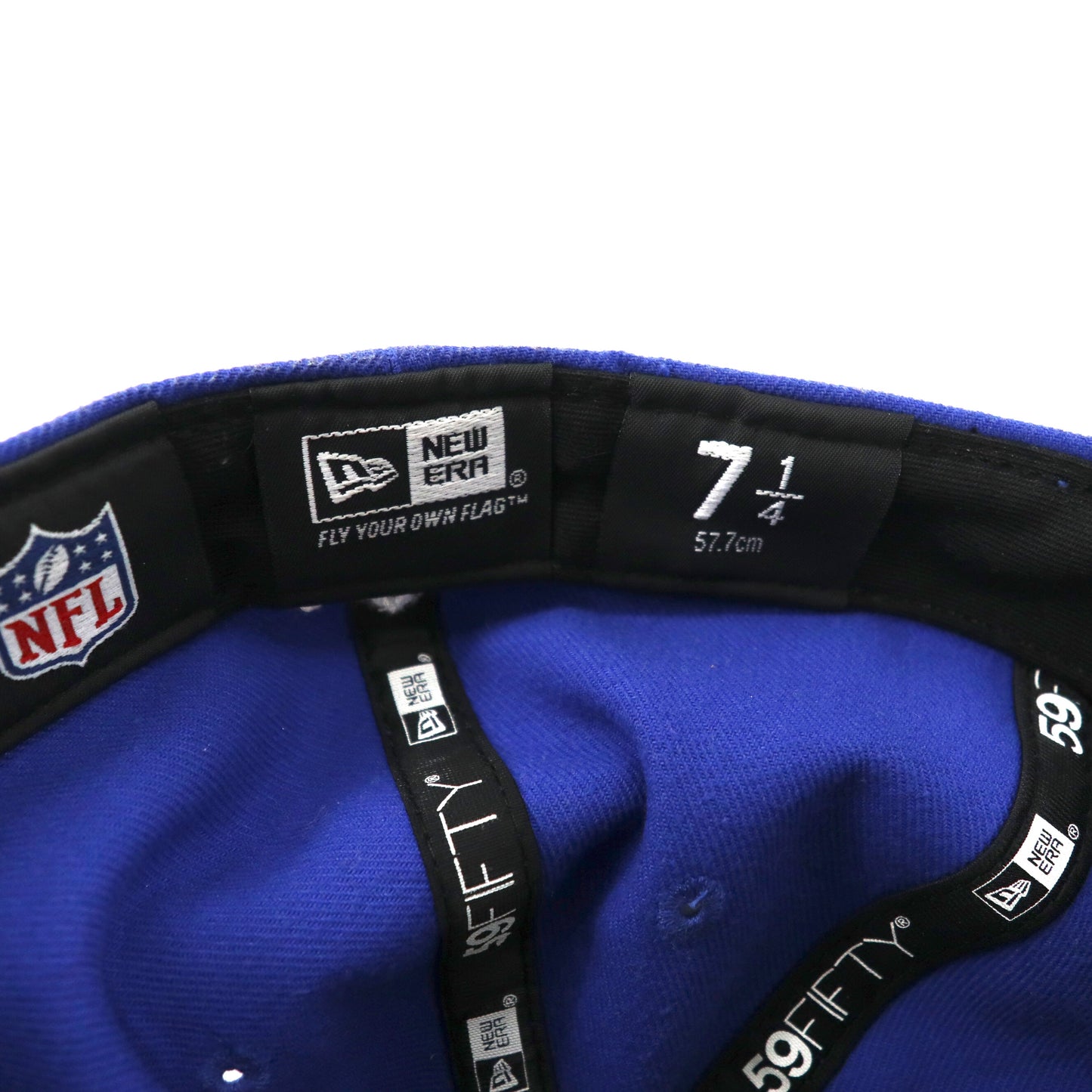 NEW ERA ベースボールキャップ 7 1/4 ブルー NFL ニューヨークジャイアンツ New York Giants